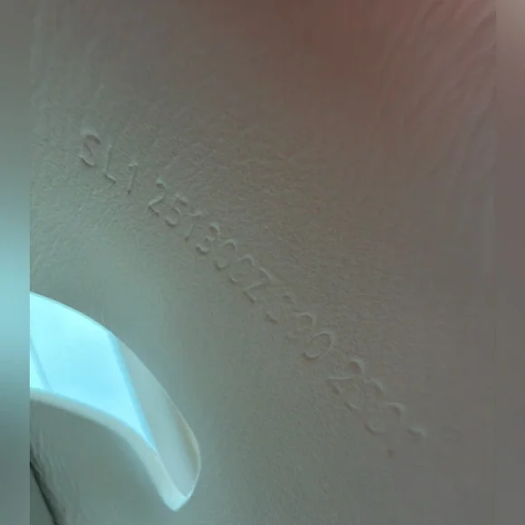 HERMES EZE 30 white leather  sandals. Size 39. US 9,5 - Picture 6 of 14